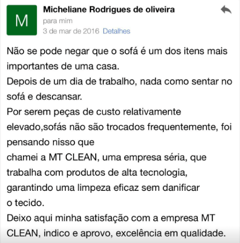 Depoimento micheliane